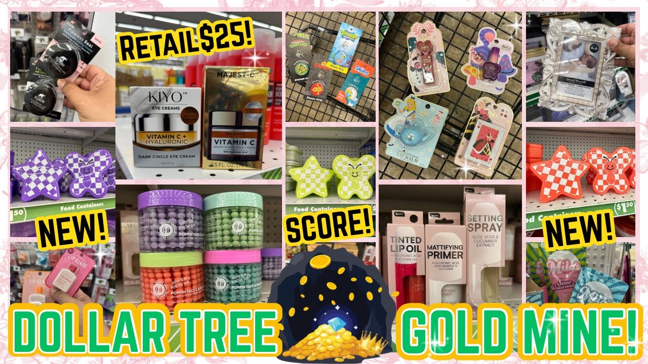 &laquo;Золотая жила&raquo; в Dollar Tree 🤯 Находки за 25 долларов по цене 1,25 доллара?!