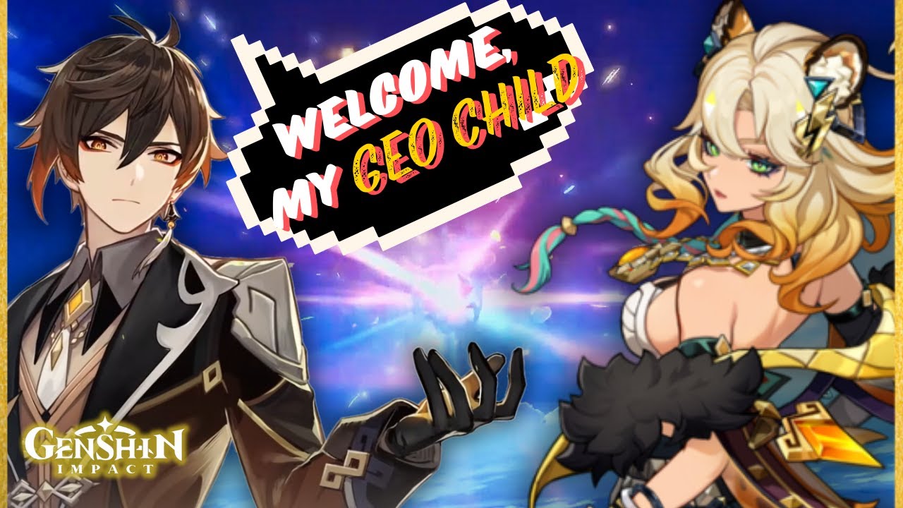 Zhongli (JP VA) ADOPTS the NEW Geo Family Member Xilonen! | Genshin Impact (ENG SUB)