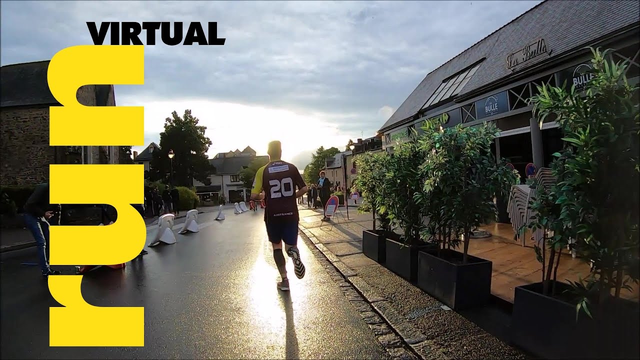 Virtual Run In Race For Treadmill | Les 10 KM de l'Hexagone Pacé | 47MN 30S