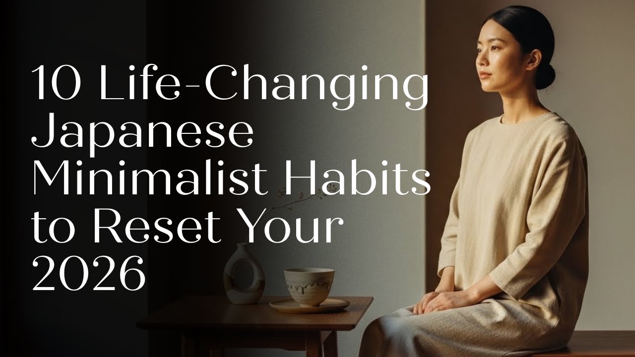 10 Life-Changing Japanese Minimalist Habits to Reset Your 2026