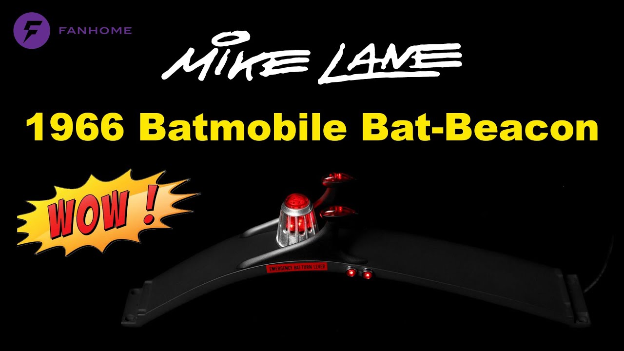 Installing the awesome Mike Lane Bat-Beacon!