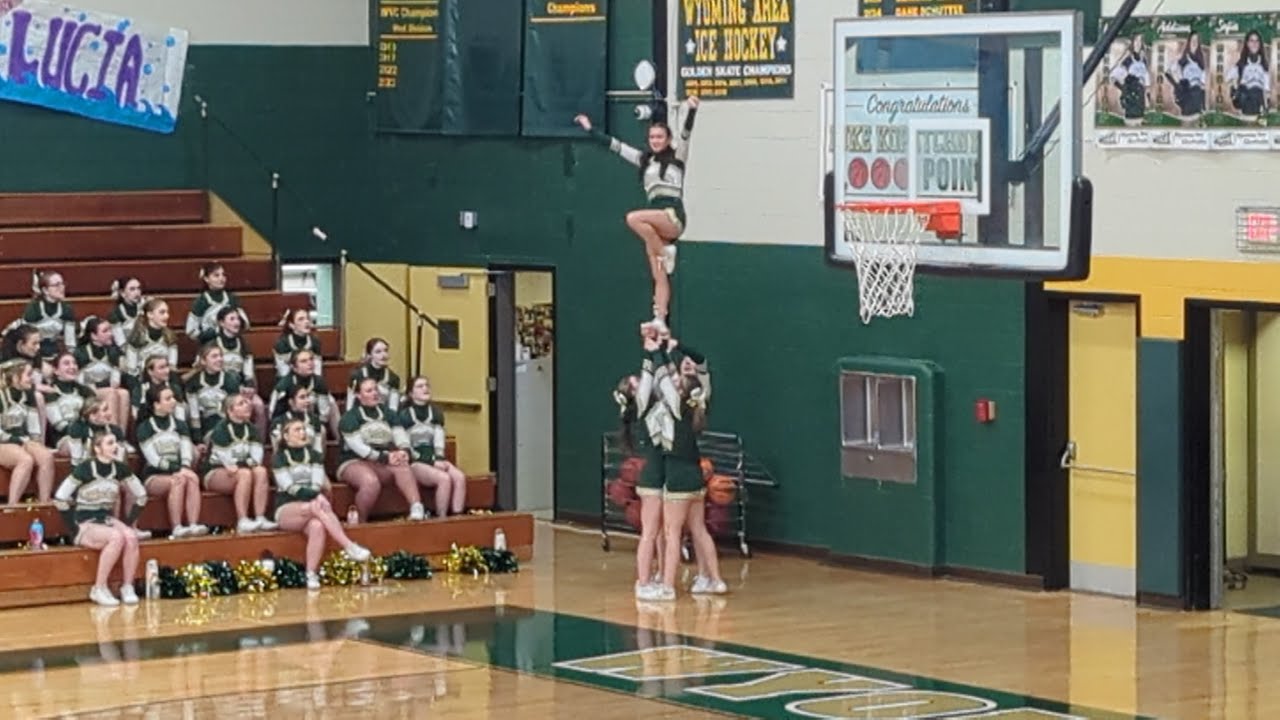WA Cheer Energy! Final Minute Routines & Win vs. Tunkhannock (1/20/26)