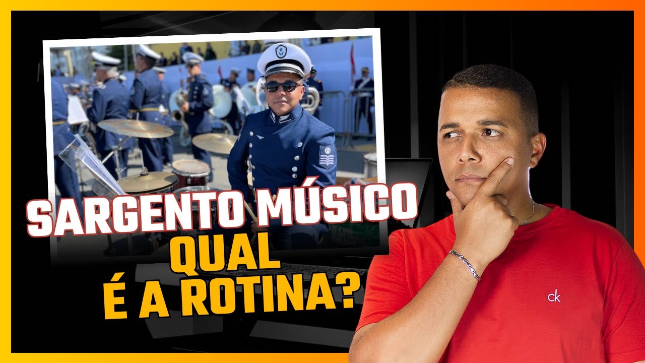QUAL É A ROTINA DE UM SARGENTO MÚSICO?