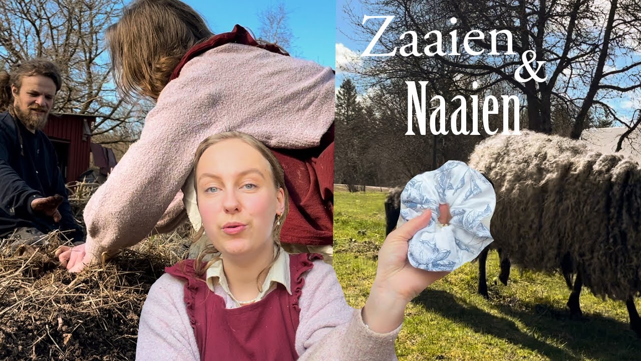 Naaien, zaaien en de nieuwe woonkamer! | Weekvlog #37  Slowliving in Zweden