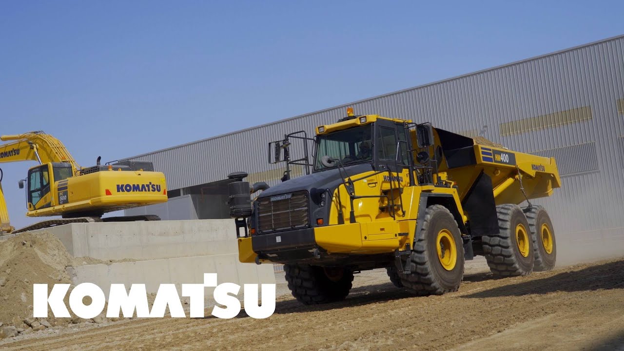 Komatsu HM400-3R articulated dump truck