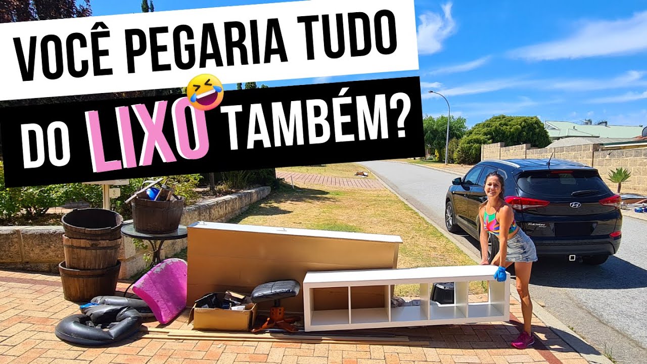 LIXO NA AUSTRÁLIA - O QUE VOCÊ PEGARIA DA RUA? Ep. 28