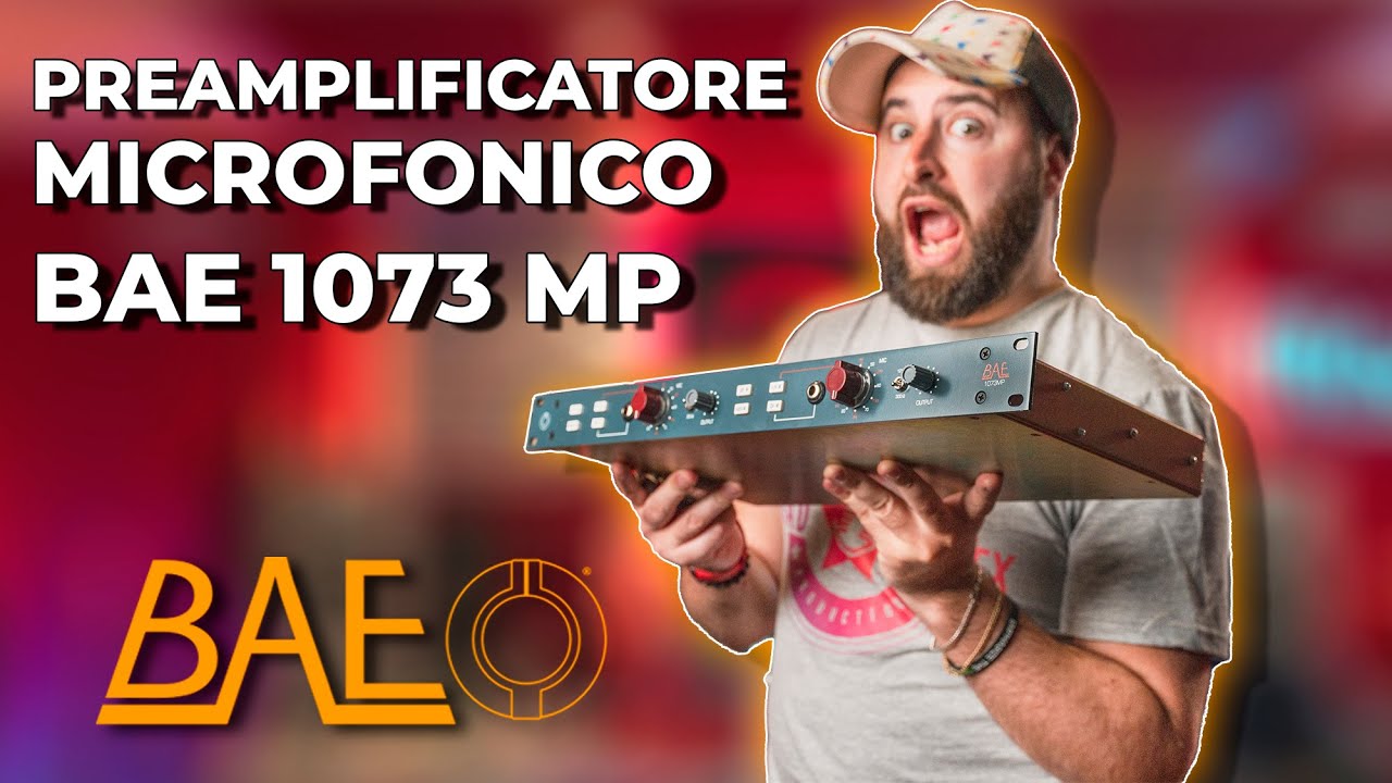 MEGLIO DEL NEVE? BAE 1073 MP Preamplificatore Microfonico doppio canale | MilkAudioStore.com