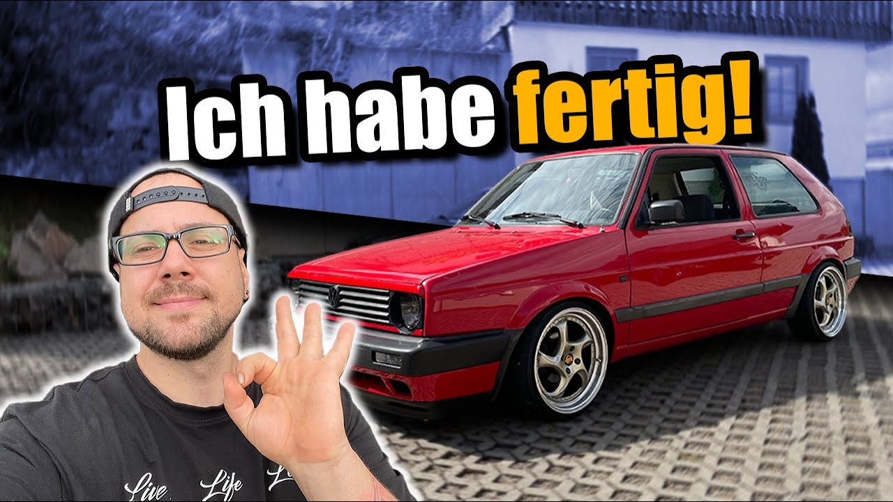 DER GOLF 2 IST (erstmal) FERTIG! | Red wurde geboren! Extrem Low Budget