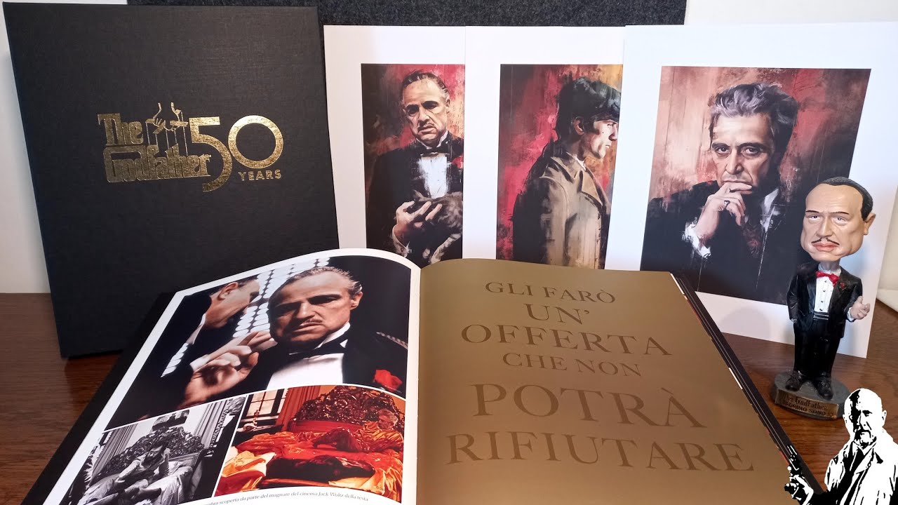 THE GODFATHER TRILOGY - Deluxe Limited Edition 50°Anniversario [4K + Bluray] Unboxing
