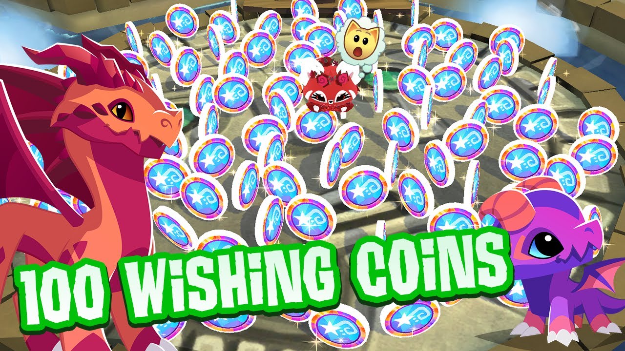 100 Wishing Coins for 100 Dragons... // Animal Jam
