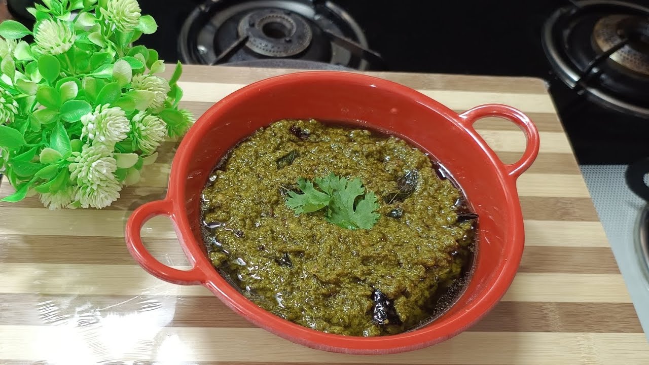 Coriander & Tamarind Chutney | Hari Chutney Recipe | Green Chutney for Snacks | kothimeer pachaddi