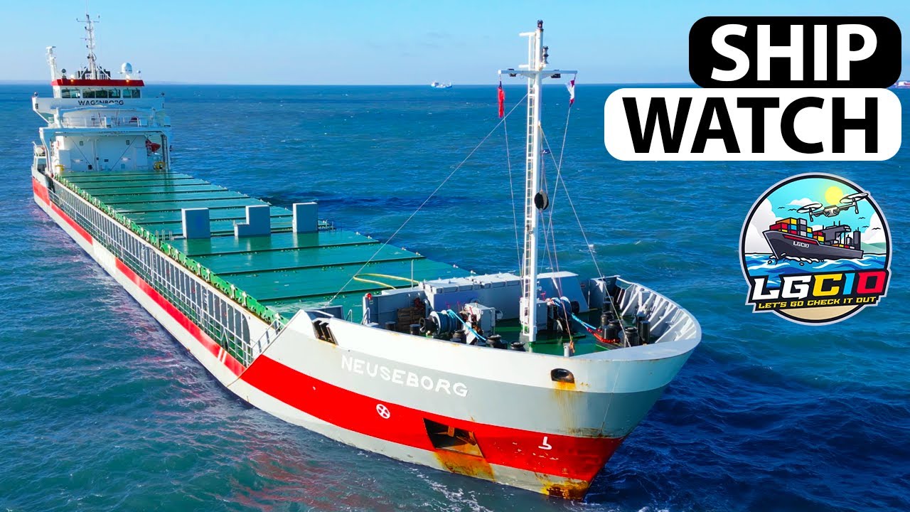 🚢 SHIPWATCH: Wagenborg CAPTAIN messing around! 🤣⚓ Whilst at sea 🌊 (NEUSEBORG - Royal WAGENBORG)