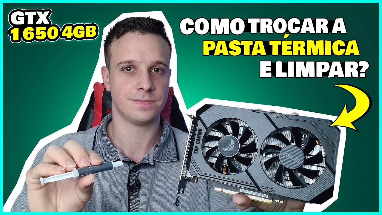 COMO TROCAR A PASTA TÉRMICA DA SUA PLACA DE VÍDEO NVIDIA?