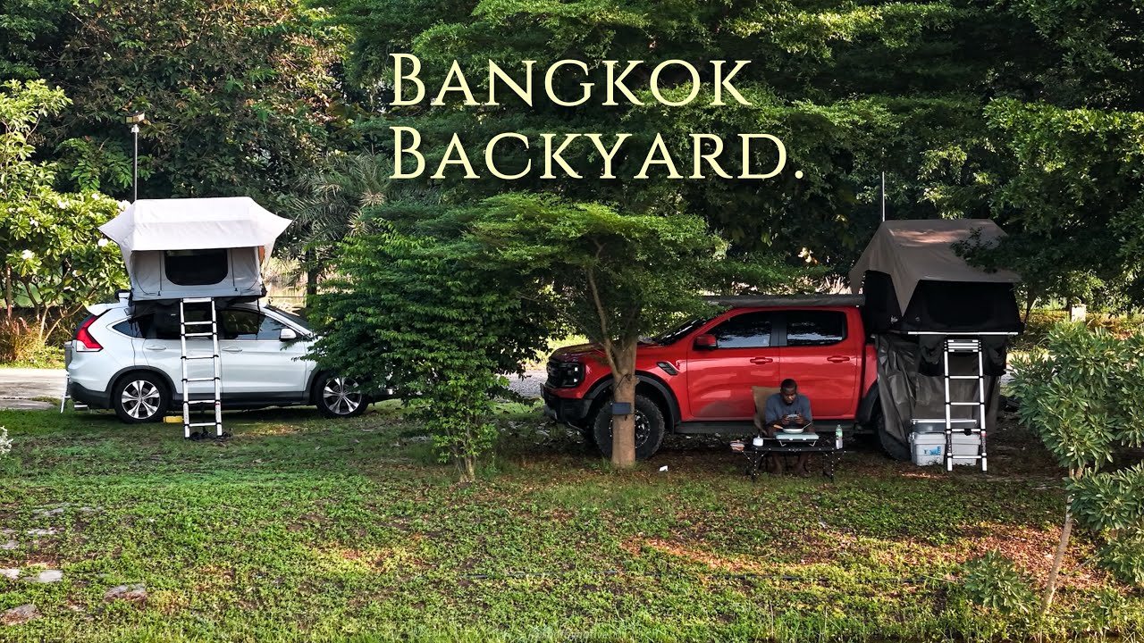 Bangkok Backyard: Hidden Haven | Peaceful Camping Escape Near Bangkok (Cinematic 4K).