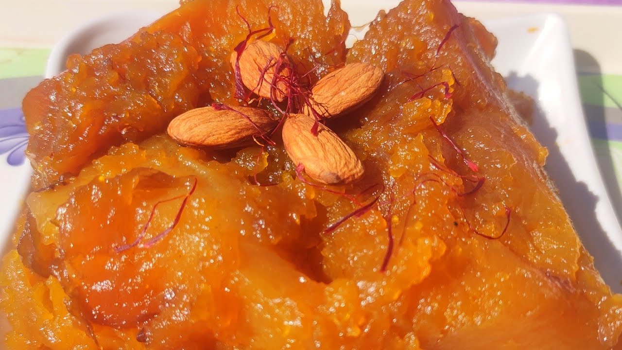 Kashmiri Khand Alle//kashmiri sweet dish//Sweet Pumpkin Recipe// Wazwan Traditional Sweet Dish//