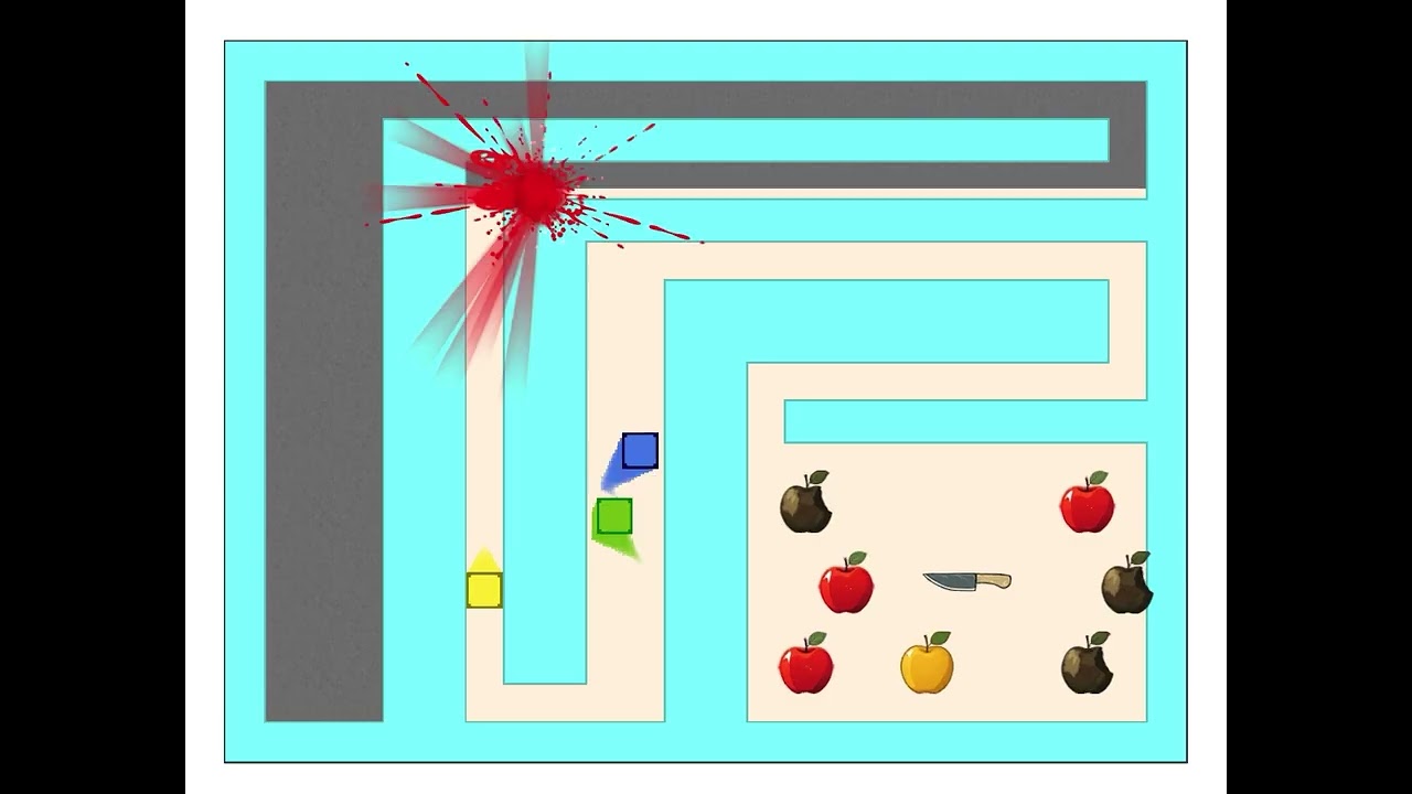 Square race - corrida de quadrados 