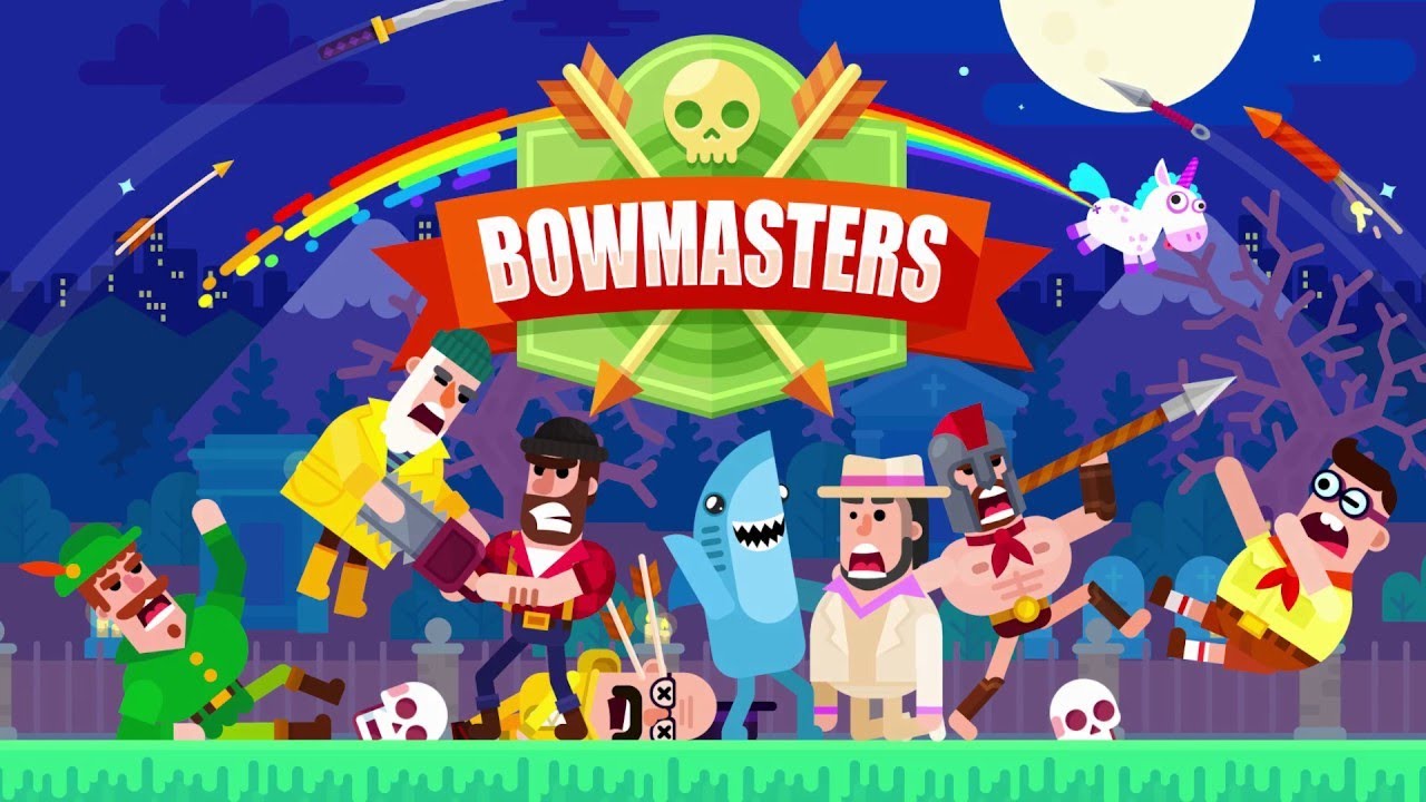 Обзор игры Bowmasters (андроид игры)