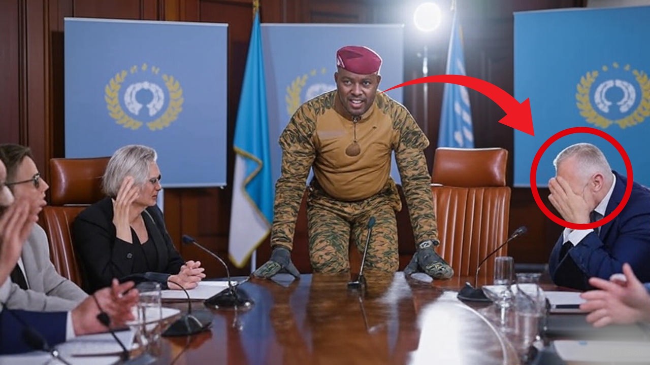 Le dirigeant de l'UE tente d'embarrasser Ibrahim Traor&eacute; &mdash; il le regrette instantan&eacute;ment