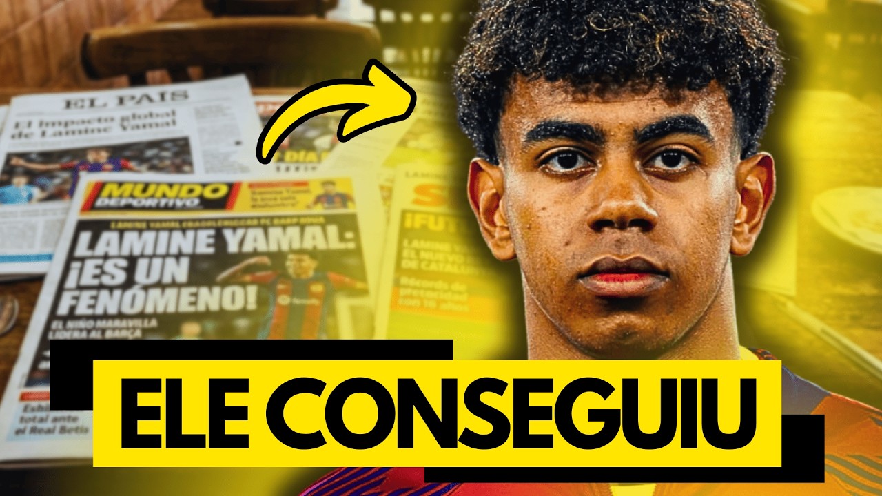 LAMINE YAMAL CHOCA O MUNDO! | NAÇÃO FC