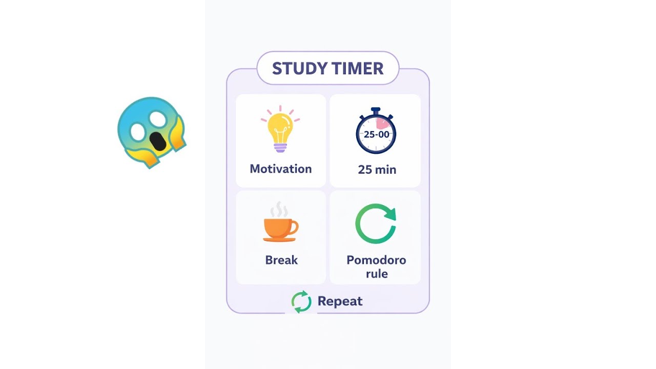Study With Me: 25 Min Pomodoro for Maximum Productivity ☁️
