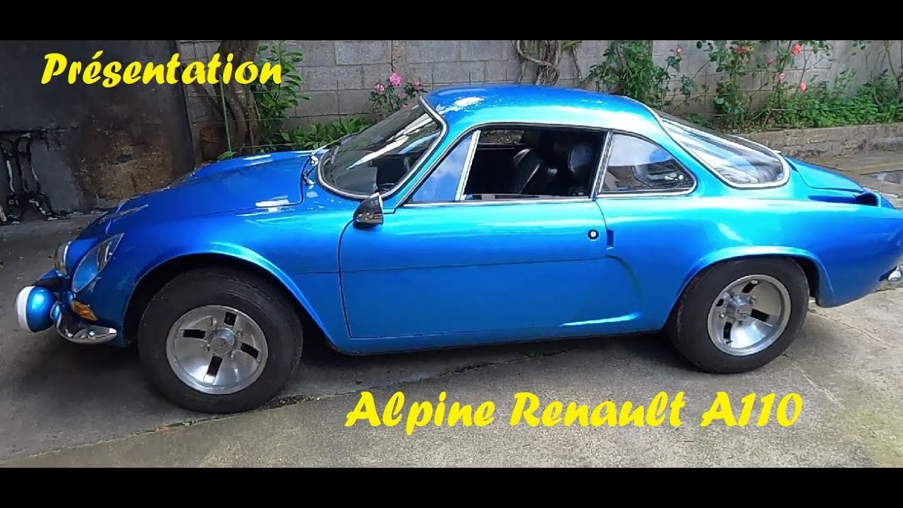 Презентация Alpine Renault A110 160л.с. 1977г.