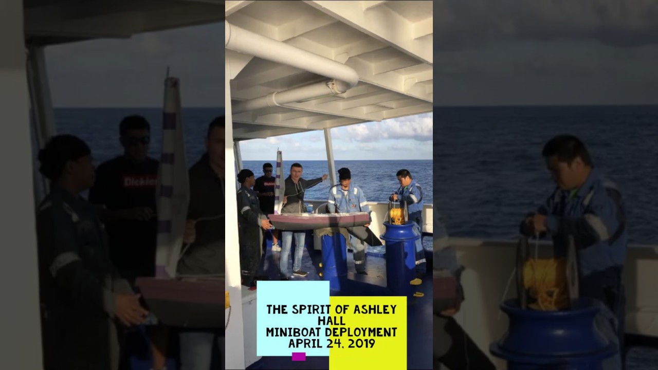 The Spirit of Ashley Hall Miniboat Launching