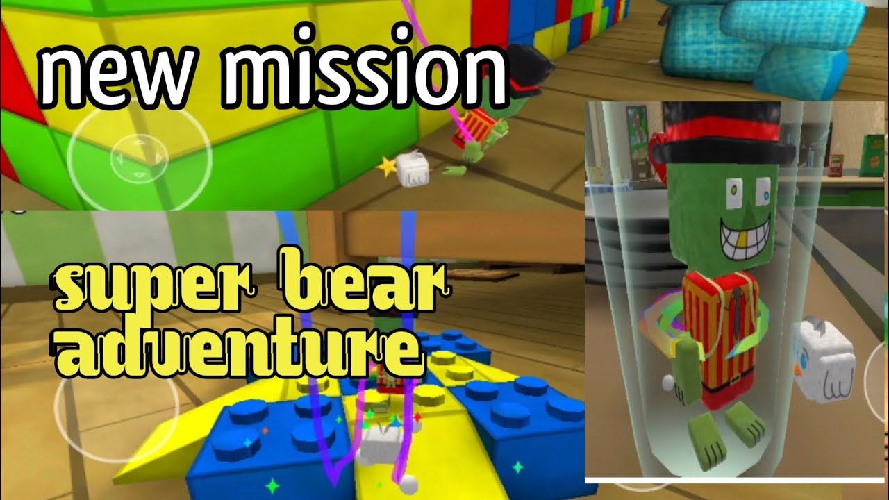 SUPER BEAR ADVENTURE, new mission game| gameplay 