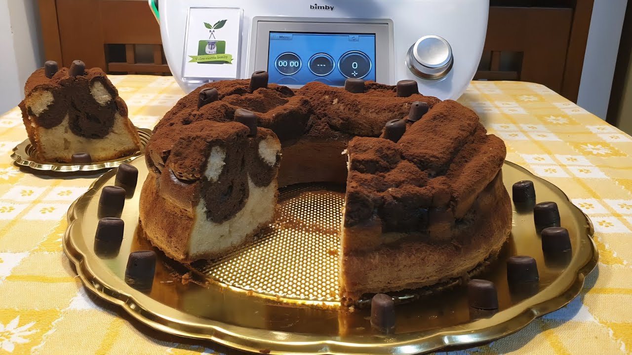 Ciambella tiramisù per bimby TM6 TM5 TM31