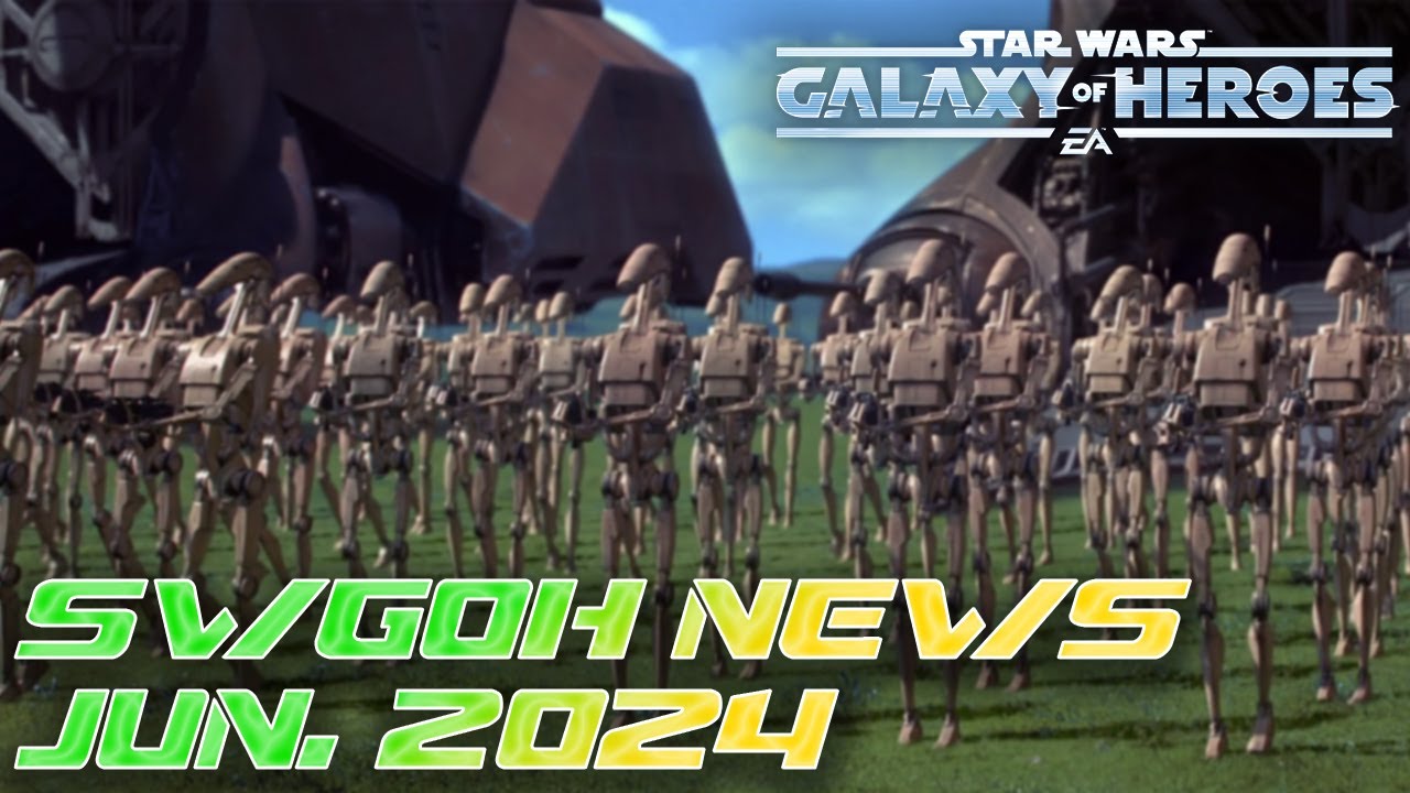 Anub1s' galaktische News - Jun. 2024 | #swgoh #battlefornaboo #nabooraid