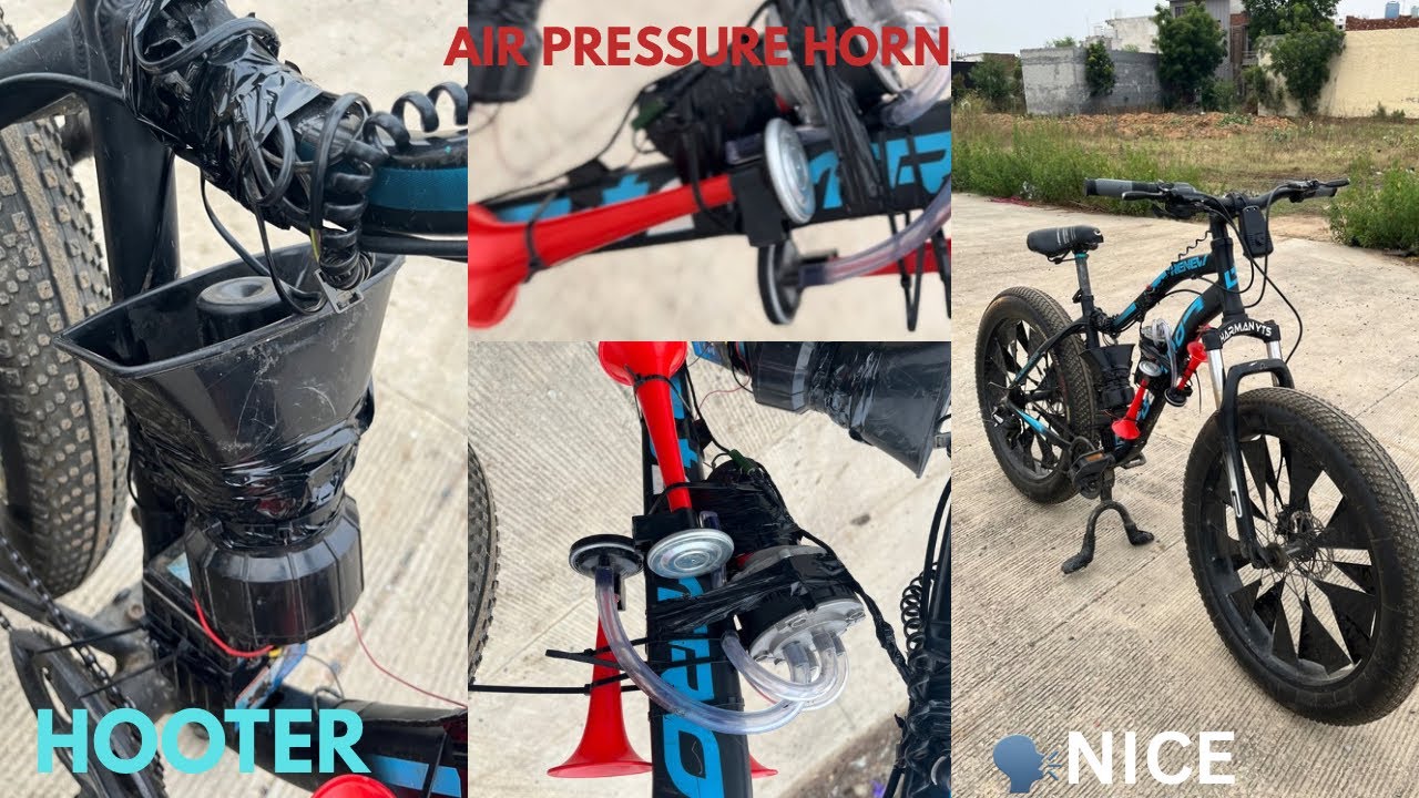 HORN IN CYCLE 😍🗣️ very NICE ✌️✌️ #vlog