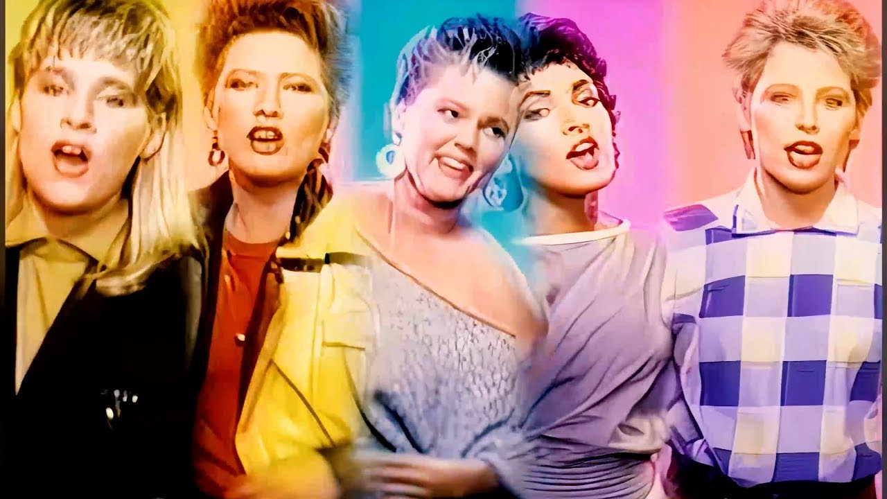 The Go Go's  -  Head Over Heels  -  Cassius VJ Remix