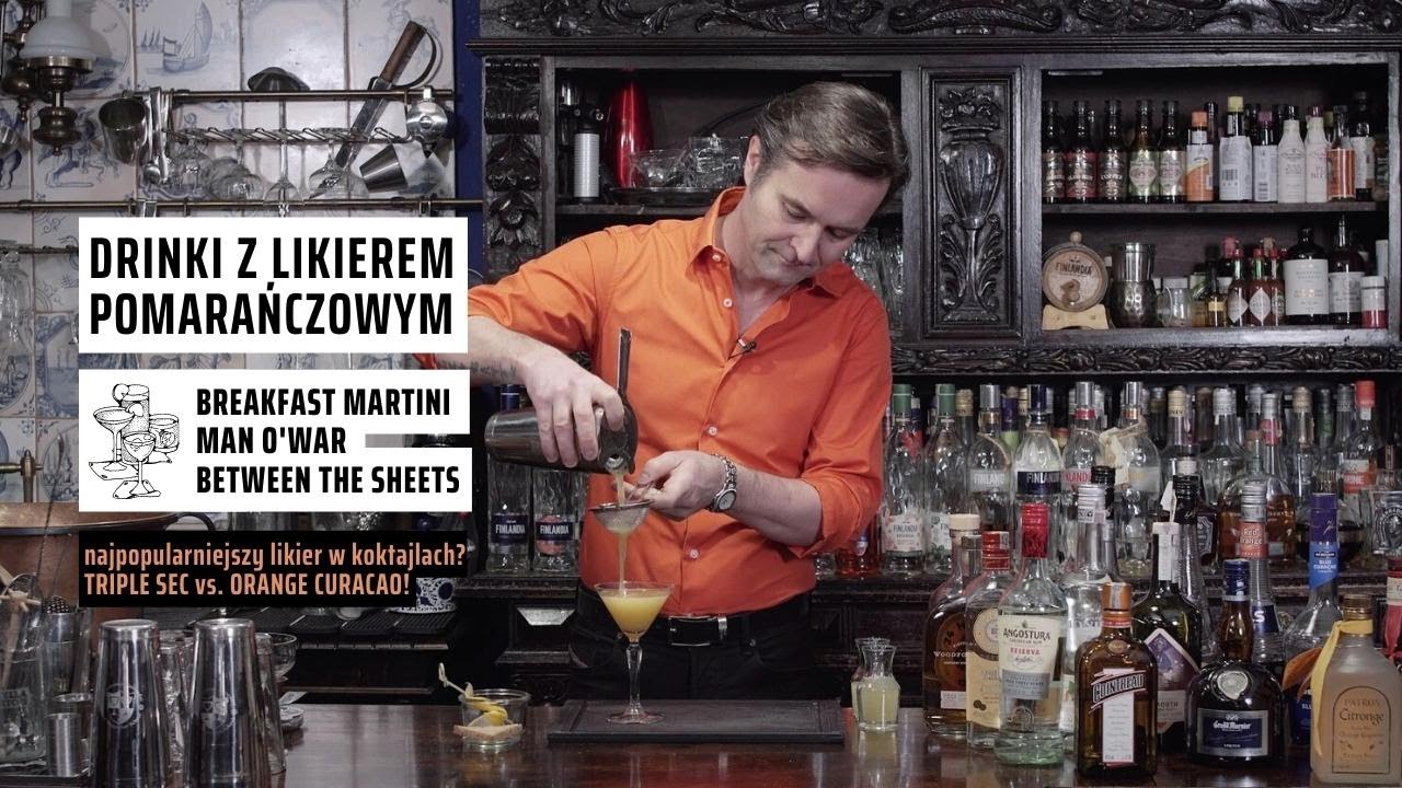 Likier pomarańczowy - najpopularniejszy likier w drinkach! Przepisy na koktajle.