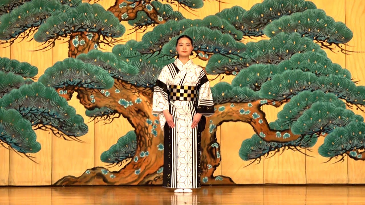 鰺ヶ沢甚句流し踊り（踊り: 花柳與扇）