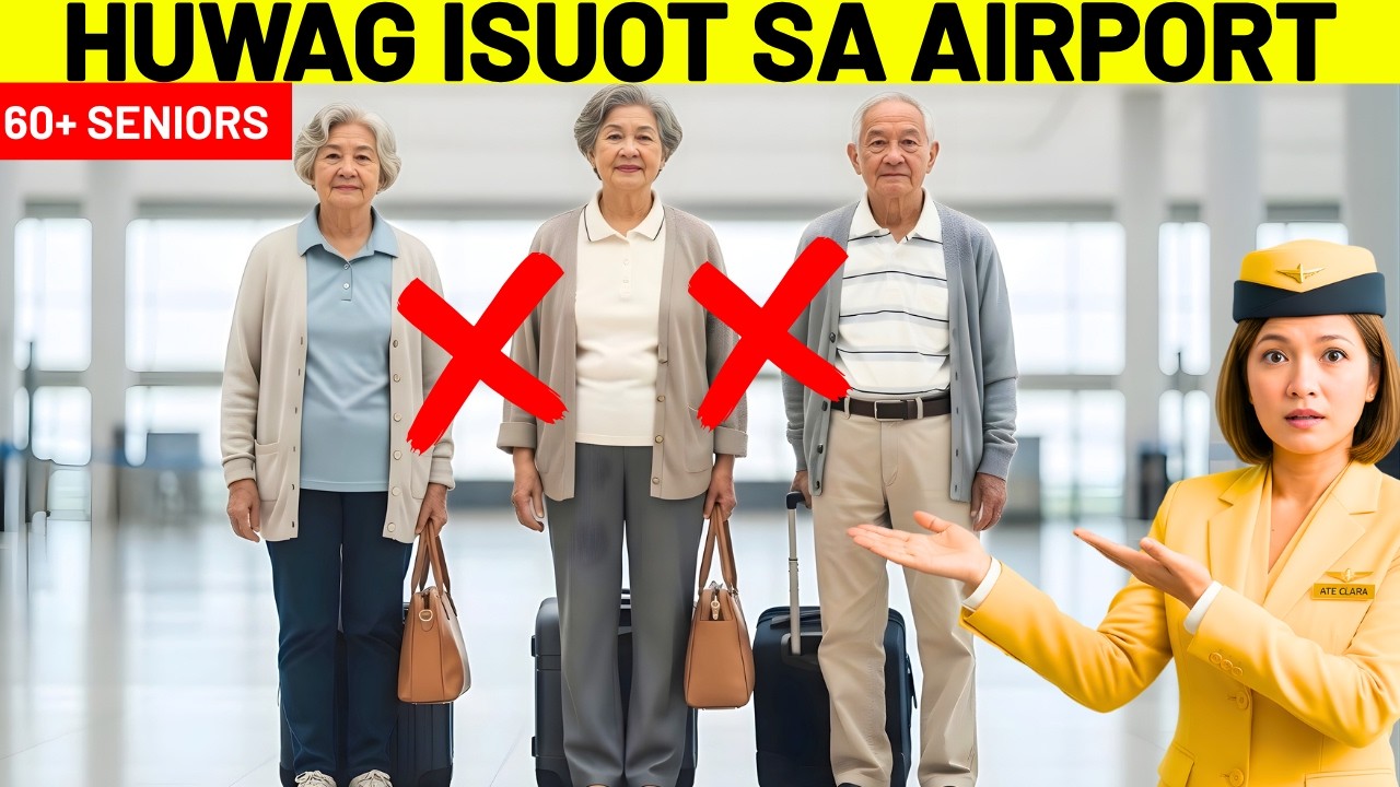 Akala Mo Random Check Lang? 15 Airport Bagay na Dapat Malaman ng Mga Nakatatanda