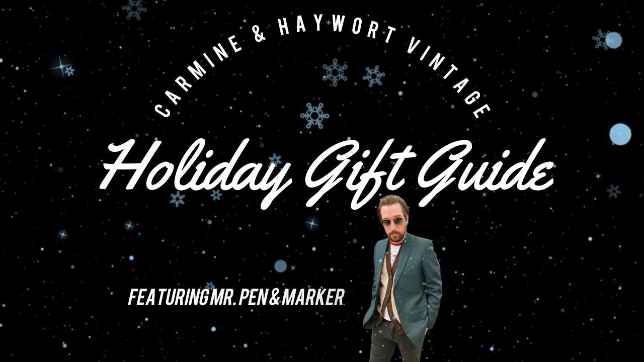 2024 HOLIDAY GIFT GUIDE // Carmine & Hayworth Vintage Edition