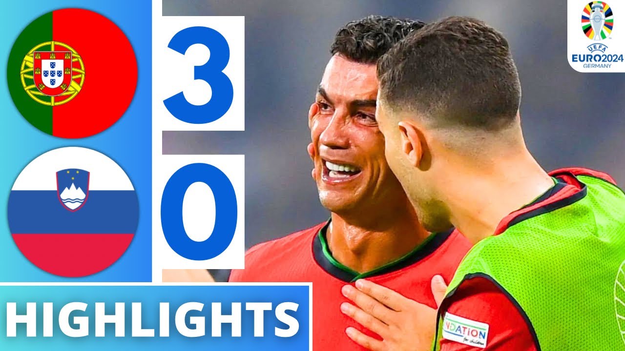 Portugal vs Slovenia (3-0) | Penalty Shootout & Highlights | UEFA EURO 2024