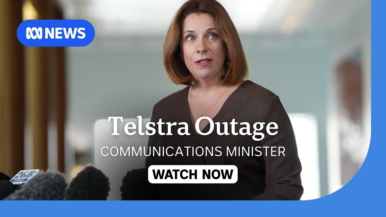 IN FULL: Communications Minister Anika Wells speaks about Telstra outage | ABC NEWS