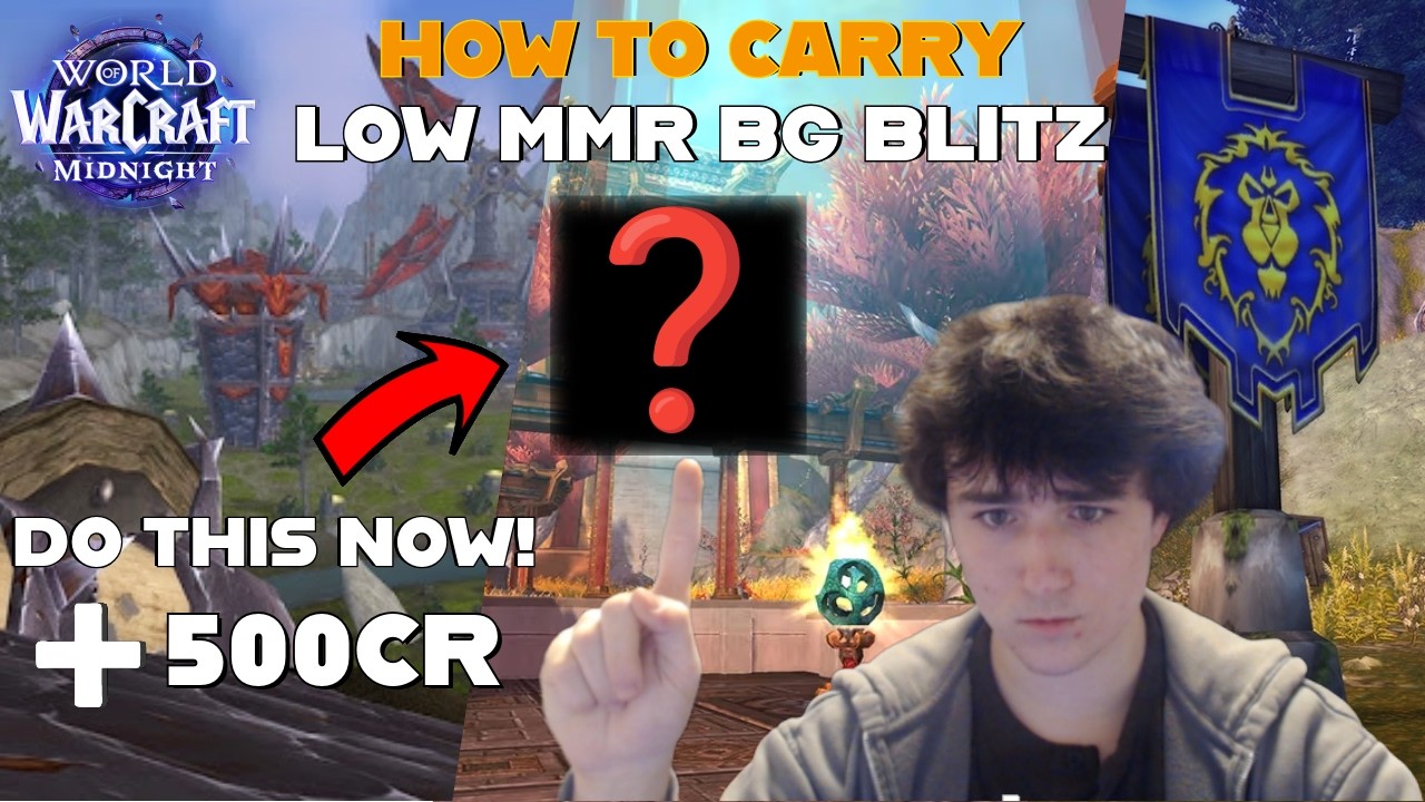 How to CARRY Low Rating Battleground Blitz!