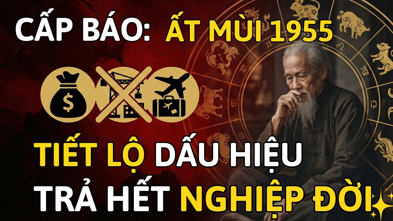 Ất Mùi 1955: 7 Dấu Hiệu Bạn Đã Trả Hết Nghiệp, Hậu Vận An Nhiên Như Bậc Giải Thoát.