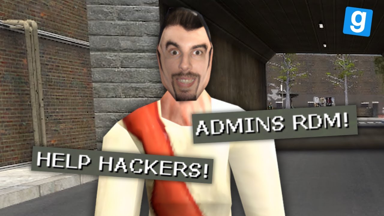Я присоединился к самому проклятому серверу Gmod