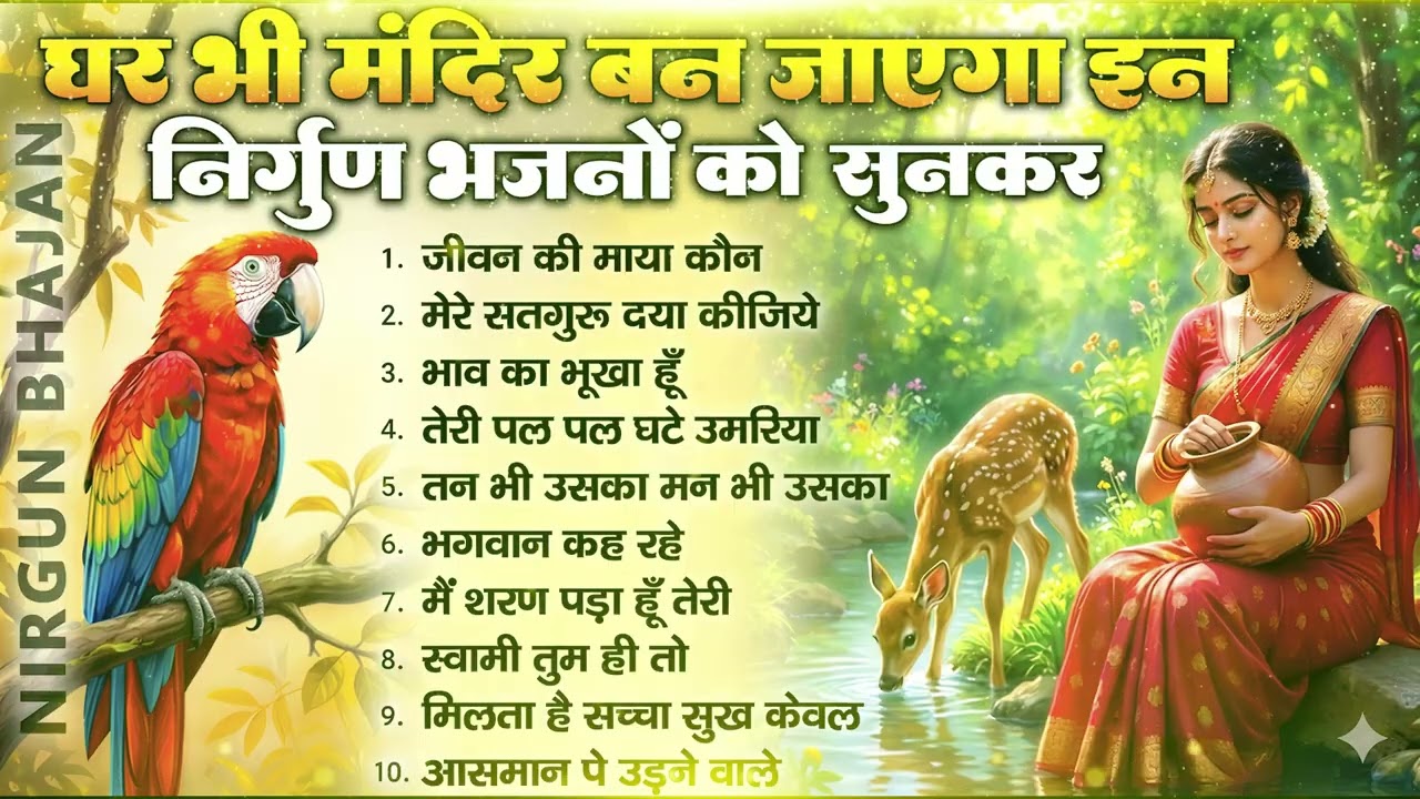 घर भी मंदिर बन जायेगा इन निर्गुण भजनों को सुनकर | Nirgun Geet | Nonstop Nirgun Bhajan 2026