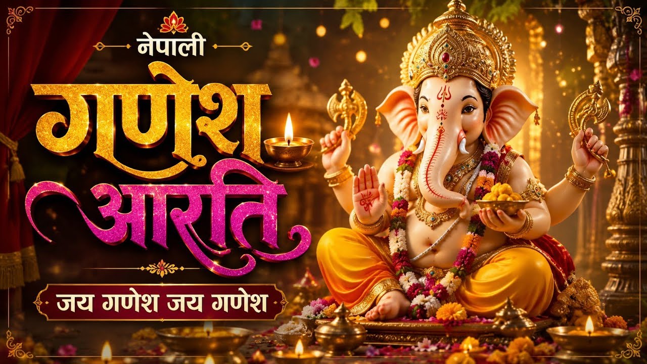 जय गणेश जय गणेश देवा | नेपाली गणेश आरती भजन jaya ganesh jaya ganesh deva/nepali ganesh arati bhajan.