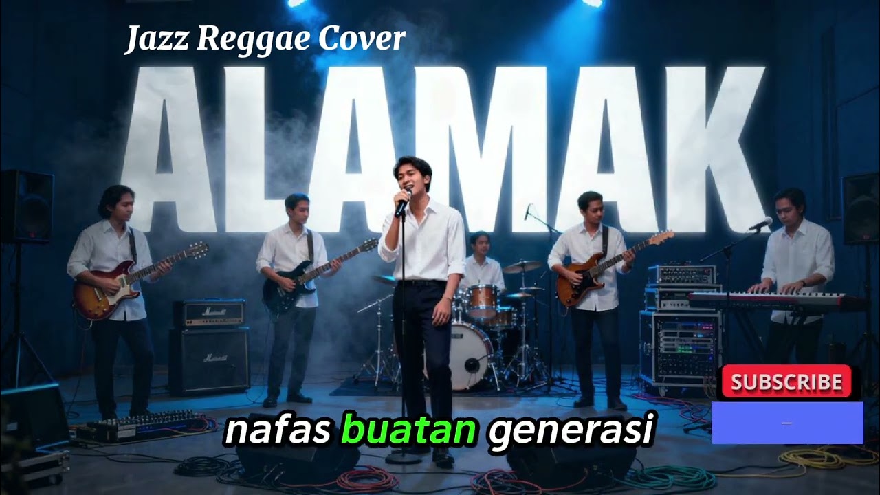 ALAMAK - Rizky Febrian & Adrian Khalif | Jazz Reggae Cover