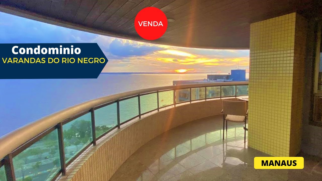 Varandas Do Rio Negro - Orla Ponta Negra | 4 Suítes 4 Vagas de garagem Manaus | Emanoel Lacerda