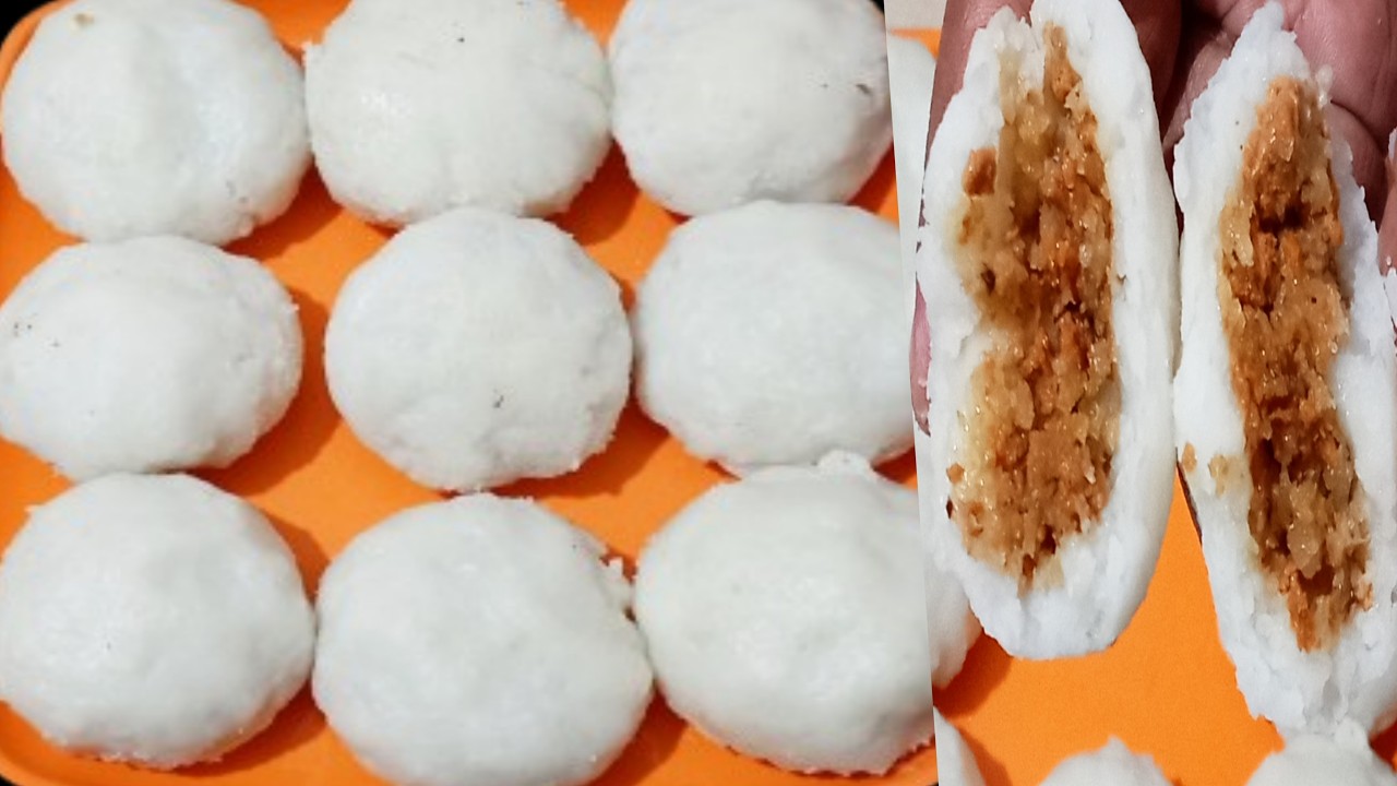 Mouth melted, soft and sweet pitha recipe|Manda pitha recipe|