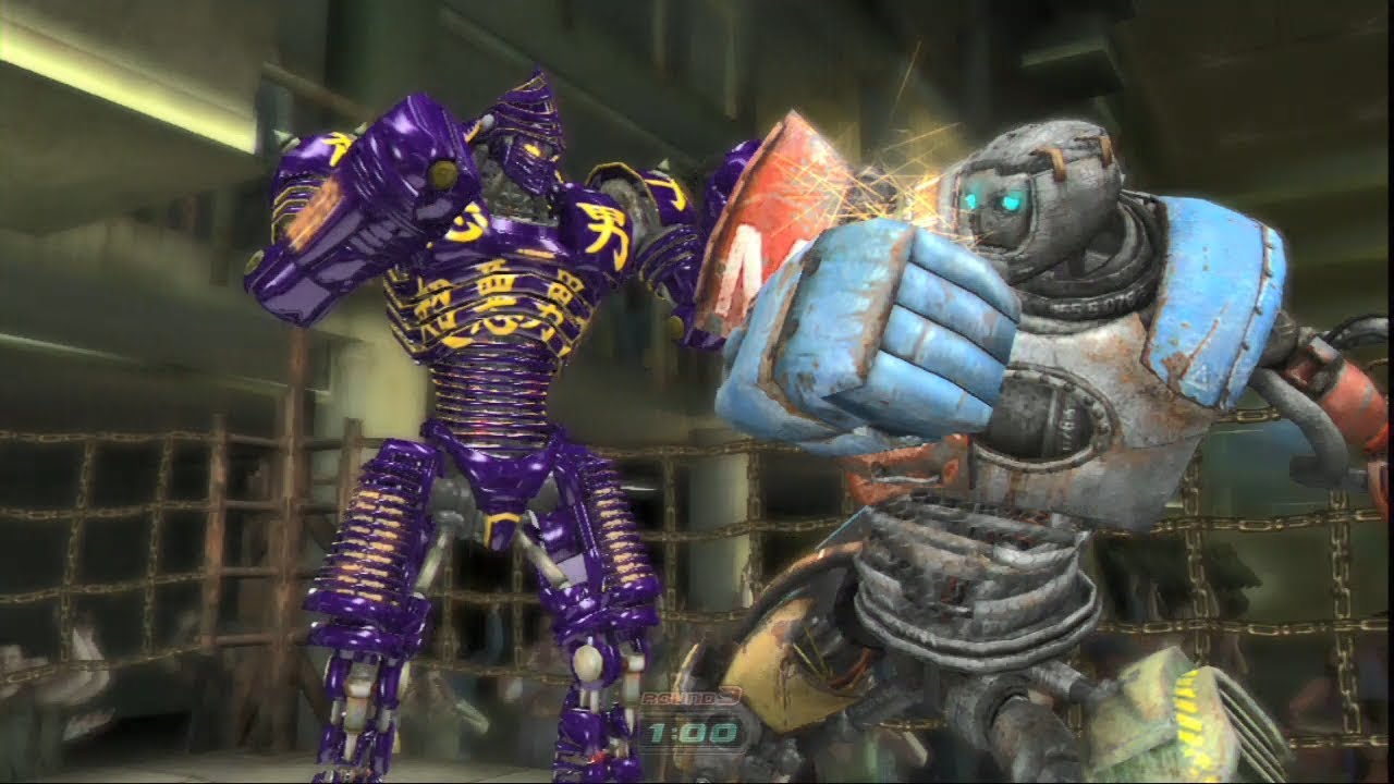 REAL STEEL THE VIDEO GAME - CLASSIC ROBOTS(METRO vs NOISY BOY & AMBUSH,MIDAS,TWIN CITIES,ATOM,ZEUS)
