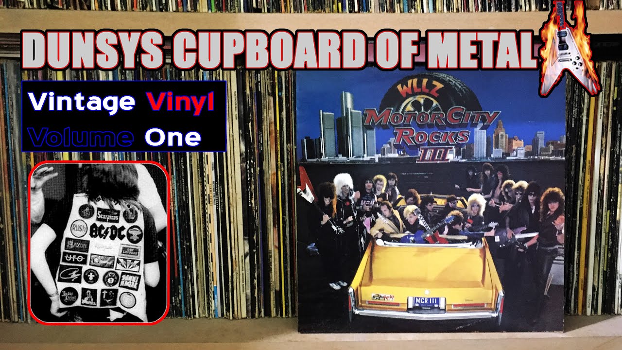 Dunsy's Cupboard of Metal: Vintage Vinyl Volume 1. 1980's Heavy Metal  Compilation Albums.