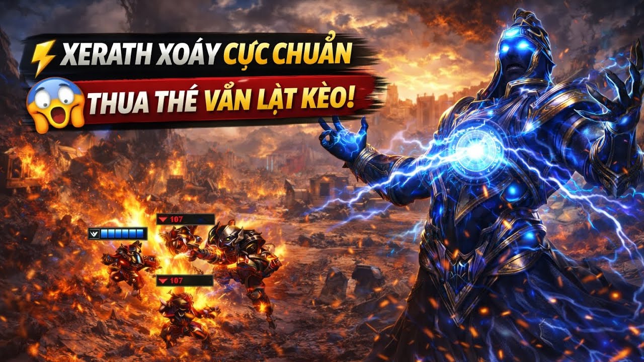 Xerath chế độ URF bá đạo và khó chịu ra sao ?#leagueoflegends #games #highlights #xh 