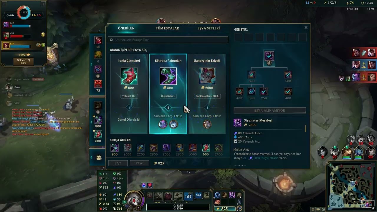 Troll bot lane ile fışkırtma çektik