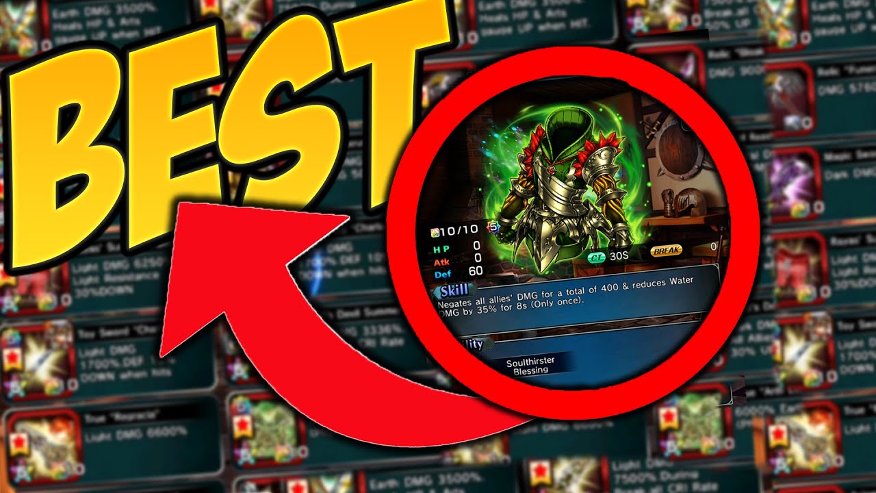 The Best Nuke Equips in Grand Summoners